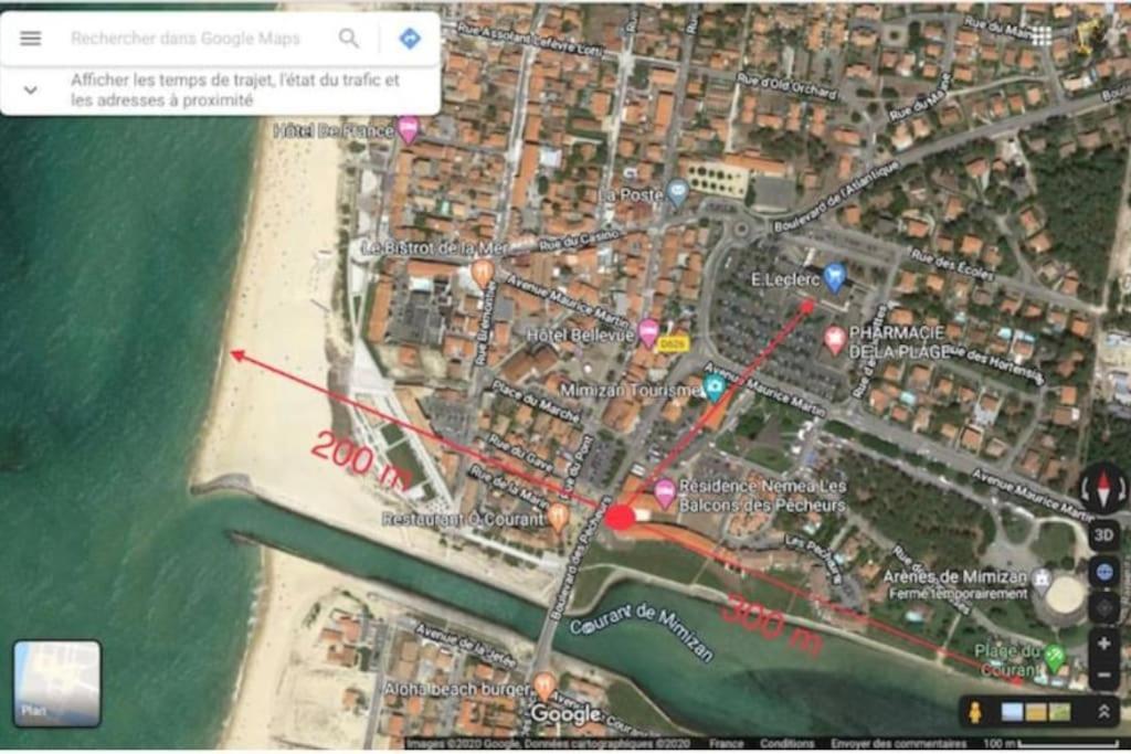 200m De L'ocean Avec Piscine Exterieure Apartment *